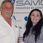 Hennie Prinsloo welcomes Annemarie van Coller.